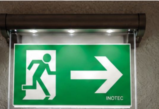 Emergency exit lighting